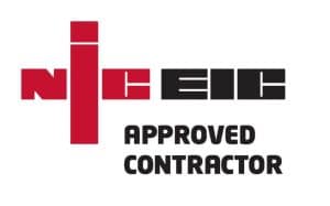Niceic approved contractor logo Niceic approved contractor logo