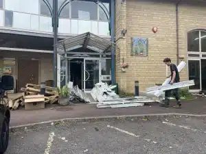 External signage at Gastrells Community Primary School in Stroud
