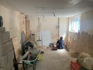 Treatment room at Lavish Beauty Therapy with task lighting and electric heating