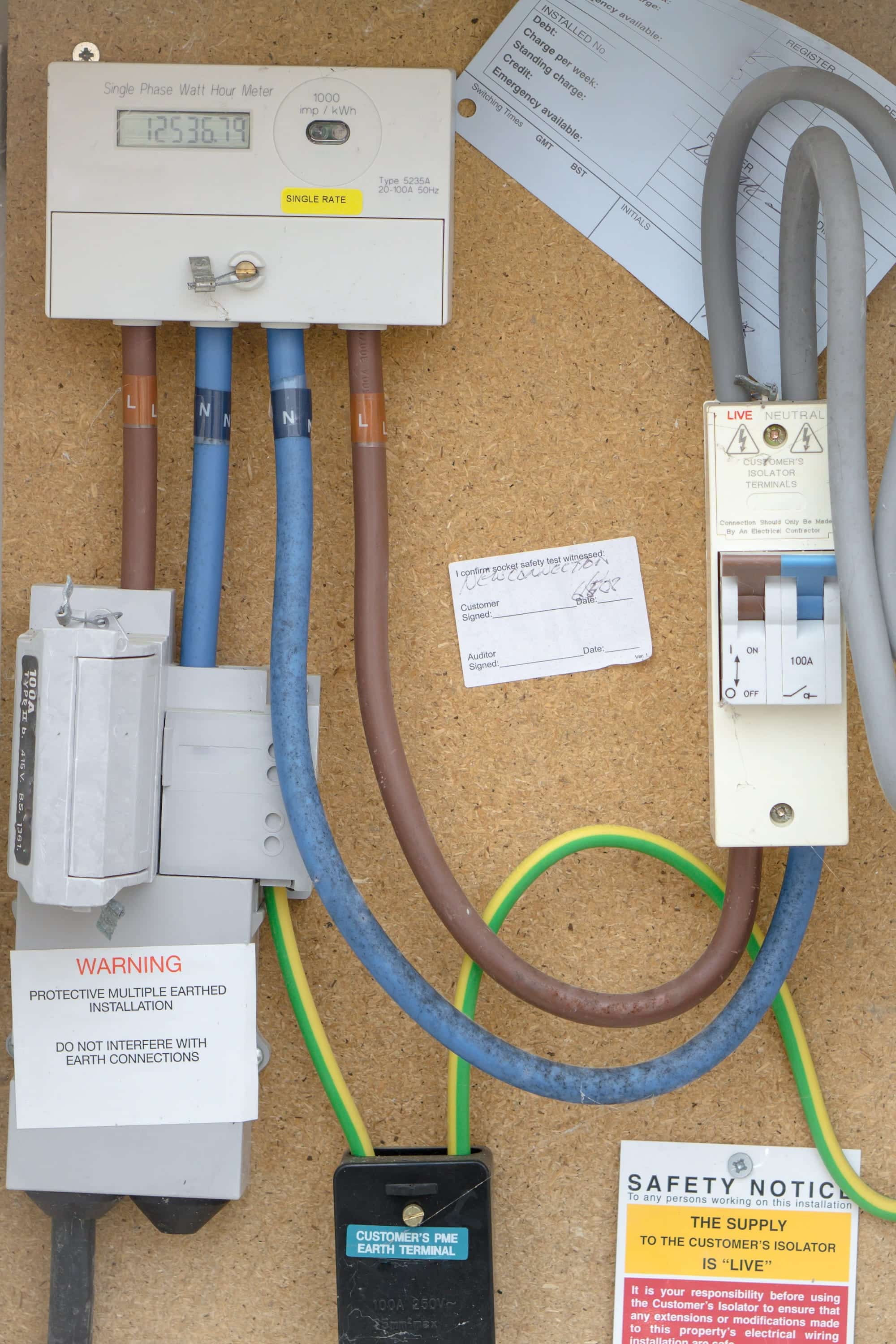 Domestic Electrical Meter