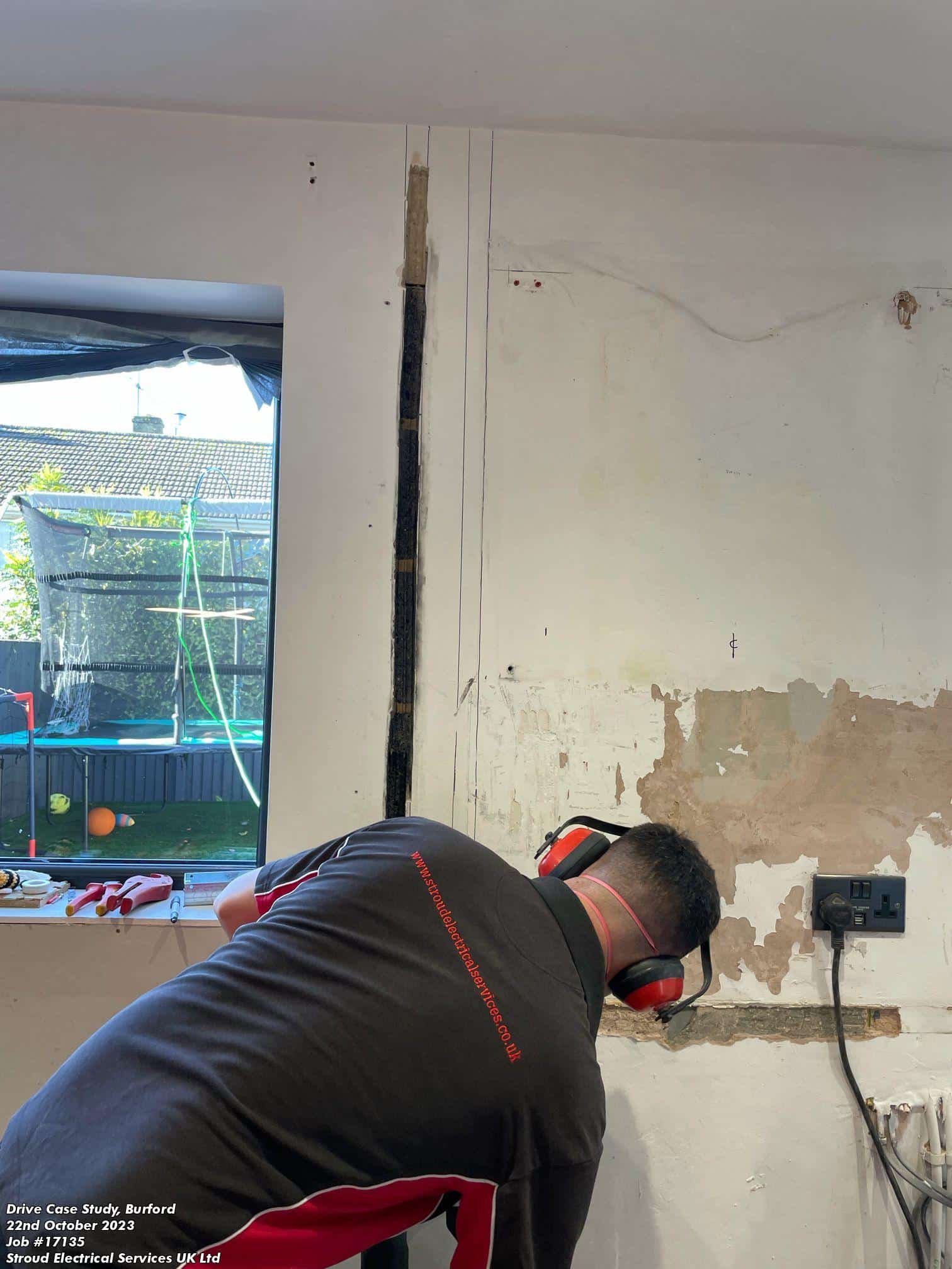 New consumer unit installed as part of a full house rewire in Stroud